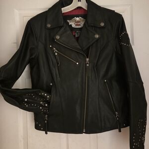 Harley-Davidson Black Leather Jacket
